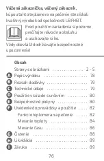 Preview for 76 page of Leifheit 03223 Manual