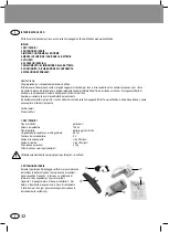 Предварительный просмотр 32 страницы Leifheit 51000 Safety Instructions