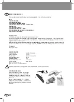 Предварительный просмотр 36 страницы Leifheit 51000 Safety Instructions