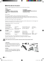 Предварительный просмотр 40 страницы Leifheit 51003 Operating Instruction