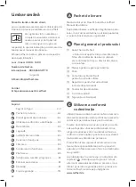 Preview for 82 page of Leifheit Air Flow M Solid Plus Operating Instructions Manual