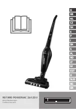 Предварительный просмотр 3 страницы Leifheit Rotaro PowerVac 2in1 20 V Operating Instructions Manual