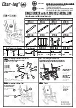 Предварительный просмотр 1 страницы Leigh Country Char-log TX 93619 Assembly Instructions