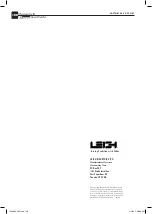 Предварительный просмотр 126 страницы Leigh D1600 User Manual