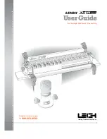 Leigh D4R Pro User Manual предпросмотр