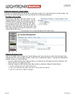 Предварительный просмотр 14 страницы Leightronix LabVault-SD Installation, Configuration, And Operation Manual