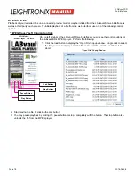 Предварительный просмотр 22 страницы Leightronix LabVault-SD Installation, Configuration, And Operation Manual