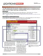 Preview for 11 page of Leightronix PEGvault-SD Product Manua