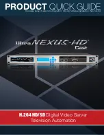 Leightronix UltraNEXUS-HD Cast Product Quick Manual предпросмотр