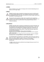 Preview for 3 page of LEINER PERGOLA L Instructions For Use Manual