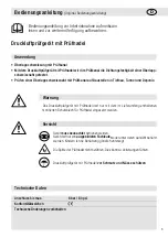 Предварительный просмотр 3 страницы Leister 142.723 Operating Instructions Manual