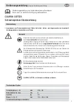 Preview for 3 page of Leister 143.830 Operating Instructions Manual