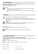 Preview for 44 page of Leister 167.451 Operating Manual