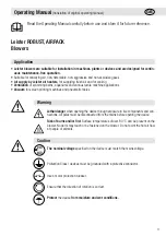 Preview for 11 page of Leister Airpack Operating Instructions Manual