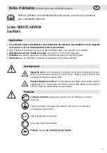 Preview for 17 page of Leister Airpack Operating Instructions Manual