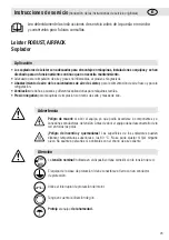 Preview for 23 page of Leister Airpack Operating Instructions Manual