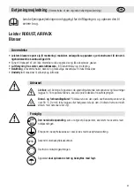 Preview for 41 page of Leister Airpack Operating Instructions Manual