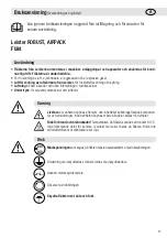 Preview for 47 page of Leister Airpack Operating Instructions Manual