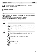 Preview for 71 page of Leister Airpack Operating Instructions Manual