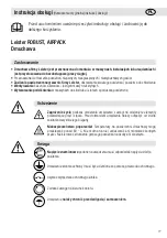 Preview for 77 page of Leister Airpack Operating Instructions Manual