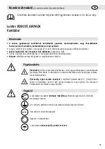 Preview for 83 page of Leister Airpack Operating Instructions Manual