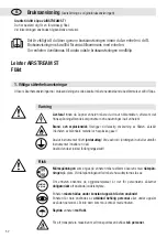 Preview for 52 page of Leister AIRSTREAM ST Operating Instructions Manual