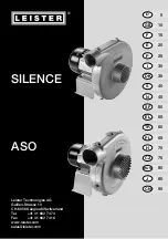 Leister ASO Operating Instructions Manual preview