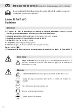 Preview for 20 page of Leister ASO Operating Instructions Manual