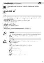 Preview for 45 page of Leister ASO Operating Instructions Manual