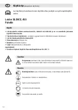 Preview for 50 page of Leister ASO Operating Instructions Manual