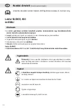 Preview for 70 page of Leister ASO Operating Instructions Manual