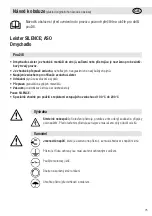 Preview for 75 page of Leister ASO Operating Instructions Manual