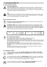 Preview for 27 page of Leister Comet 500 Operating Manual