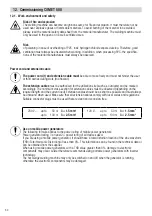 Preview for 34 page of Leister Comet 500 Operating Manual