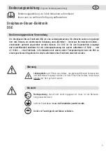 Preview for 5 page of Leister DSE Operating Instructions Manual