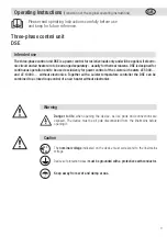 Preview for 9 page of Leister DSE Operating Instructions Manual