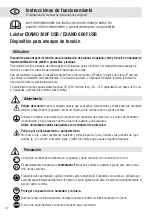 Preview for 42 page of Leister EXAMO 300F USB Operating Instructions Manual