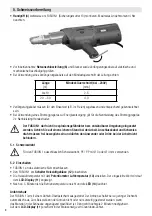 Предварительный просмотр 8 страницы Leister FUSION 1 Operating Instructions Manual