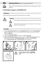 Предварительный просмотр 6 страницы Leister GEOSTAR G5 Operating Manual