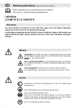 Preview for 6 page of Leister LE 10000 DF-R Operating Instructions Manual