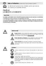 Preview for 14 page of Leister LE 10000 DF-R Operating Instructions Manual