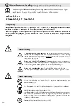 Preview for 26 page of Leister LE 10000 DF-R Operating Instructions Manual