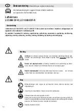 Preview for 30 page of Leister LE 10000 DF-R Operating Instructions Manual