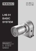 Предварительный просмотр 1 страницы Leister LHS 91 Operating Instructions Manual