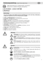 Предварительный просмотр 3 страницы Leister LHS 91 Operating Instructions Manual