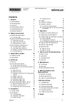 Preview for 3 page of Leister NOVOLAS Basic AT System Manual