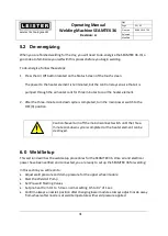 Предварительный просмотр 31 страницы Leister SEAMTEK 36 Operating Manual