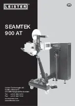 Leister SEAMTEK 900 AT Operating Instructions Manual предпросмотр