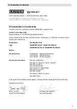 Preview for 47 page of Leister SEAMTEK W-2000 AT Manual