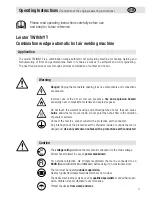 Предварительный просмотр 11 страницы Leister Twinny T Operating Instructions Manual